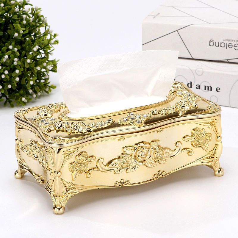 K57-KY801 Cross-border bestseller Tissue box, a creative European-style living room and a simple Nordic home use detail image 5
