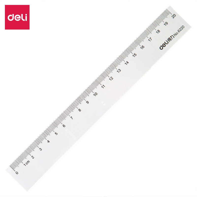 ويحصل الطلاب على مقاسات شفافة لتحديد المواقع تبلغ 20 سم Item Picture