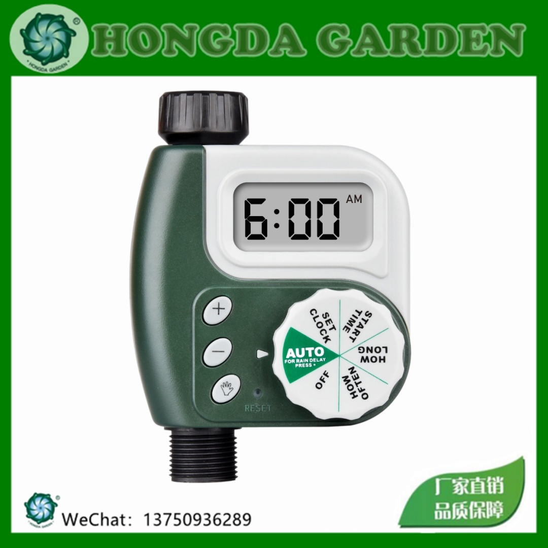 Garden rotary irrigation timer, lawn and horticulture automatic watering device, outdoor waterproof irrigation controller