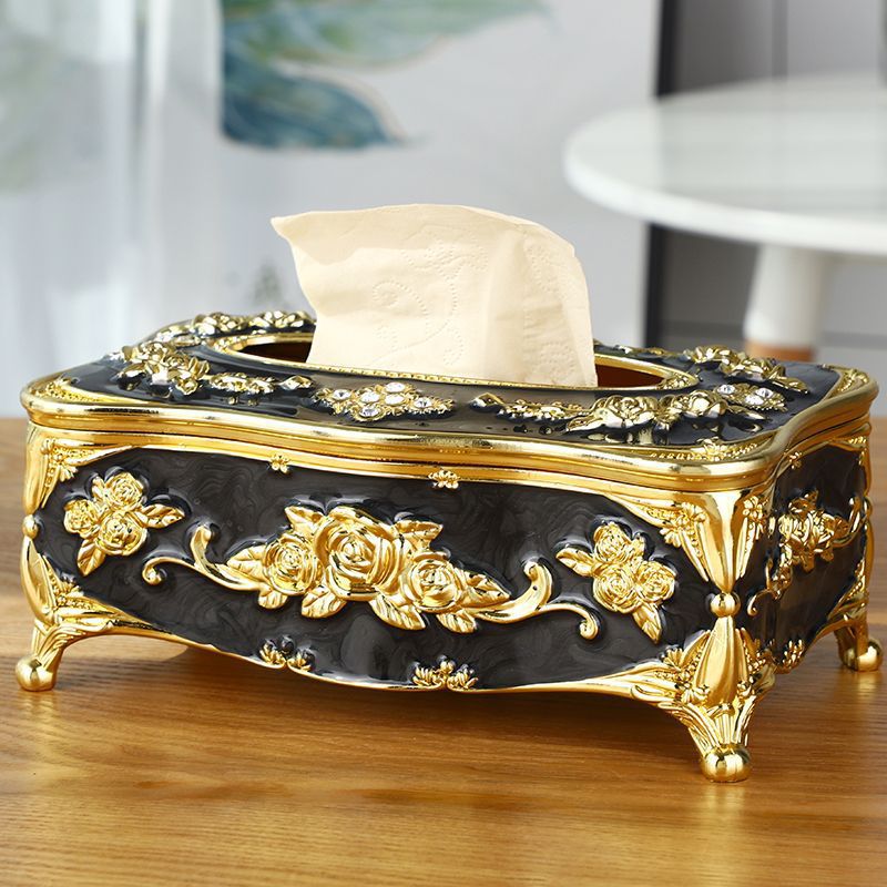 K57-KY801 Cross-border bestseller Tissue box, a creative European-style living room and a simple Nordic home use Specification image