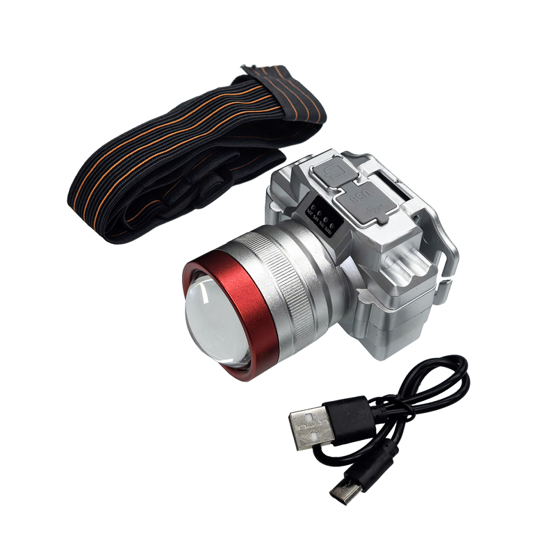 A39 three-light source lamp, USB charging headlamp, telescopic cycling headlamp, outdoor camping lamp, miner's lamp, repair headlamp, camping lamp, fishing lamp Specification image