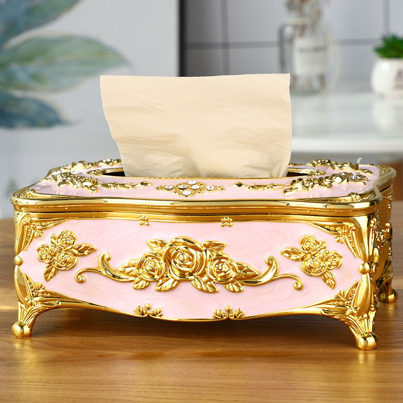 K57-KY801 Cross-border bestseller Tissue box, a creative European-style living room and a simple Nordic home use detail image 10
