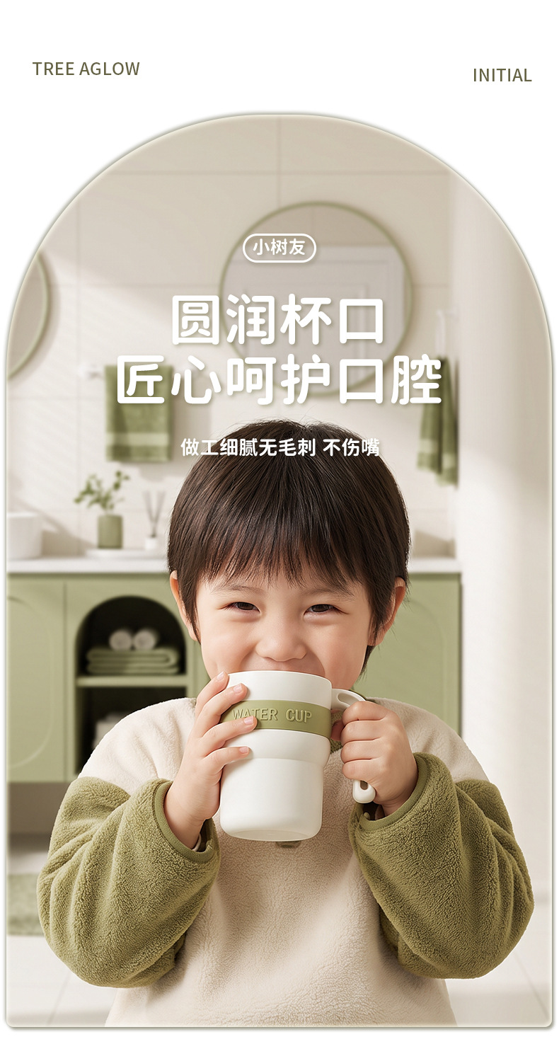 T54-Y-6107 household simple and fashionable mouthwash cup, fresh and clean color brushing cup, thickened bathroom and toilet detail image 5