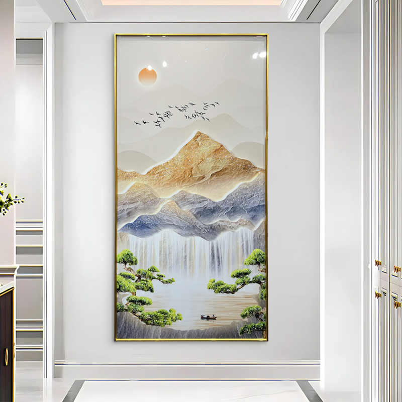 وقد رُسمت لوحات زيتية جديدة من السيراميك الصيني الشكل الجديد details Picture