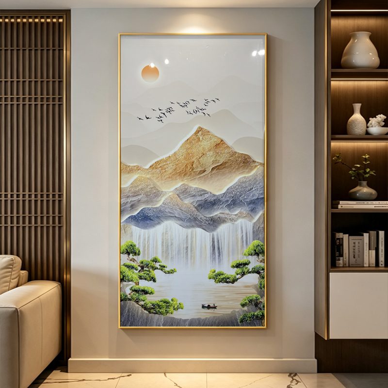وقد رُسمت لوحات زيتية جديدة من السيراميك الصيني الشكل الجديد Specification image