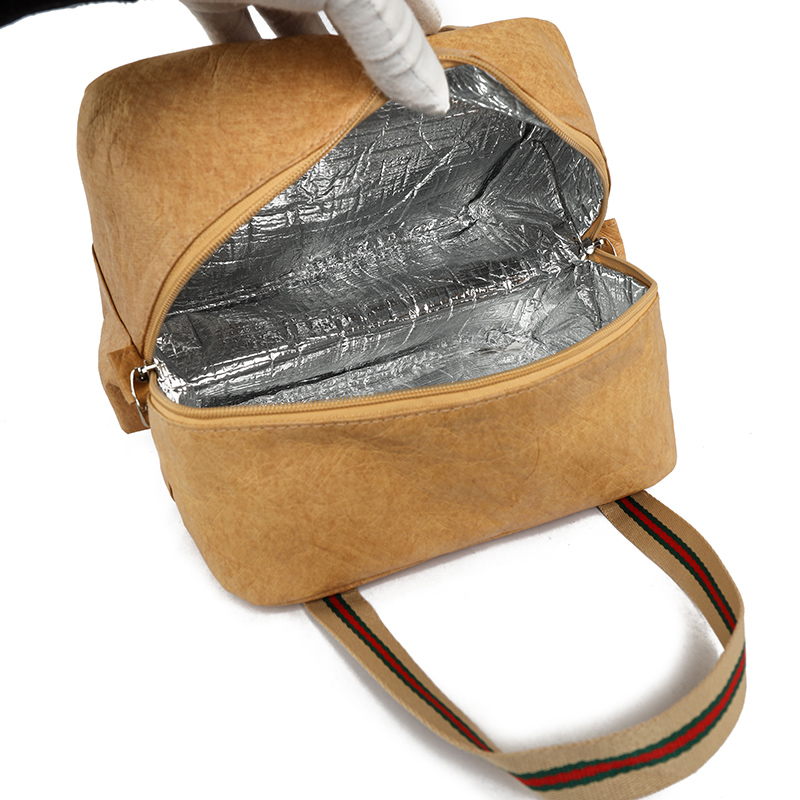SANNEA's new Dushibang lunch bags, small-capacity picnic bags, heat-insulating bento bags, aluminum film hand-held lunch box bags, and cold-proof hand-held bags Item Picture