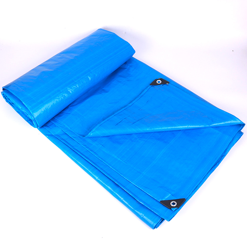 Engrosado verde PE impermeable lona cubierta de lluvia lona al aire libre rasguño tela impermeable resistente al desgaste durable lona impermeable lona engrosada lona impermeable Item Picture