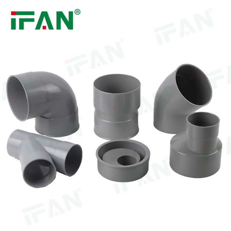IFAN Factory Wholesale UPVC Drainage Pipe Fittings
