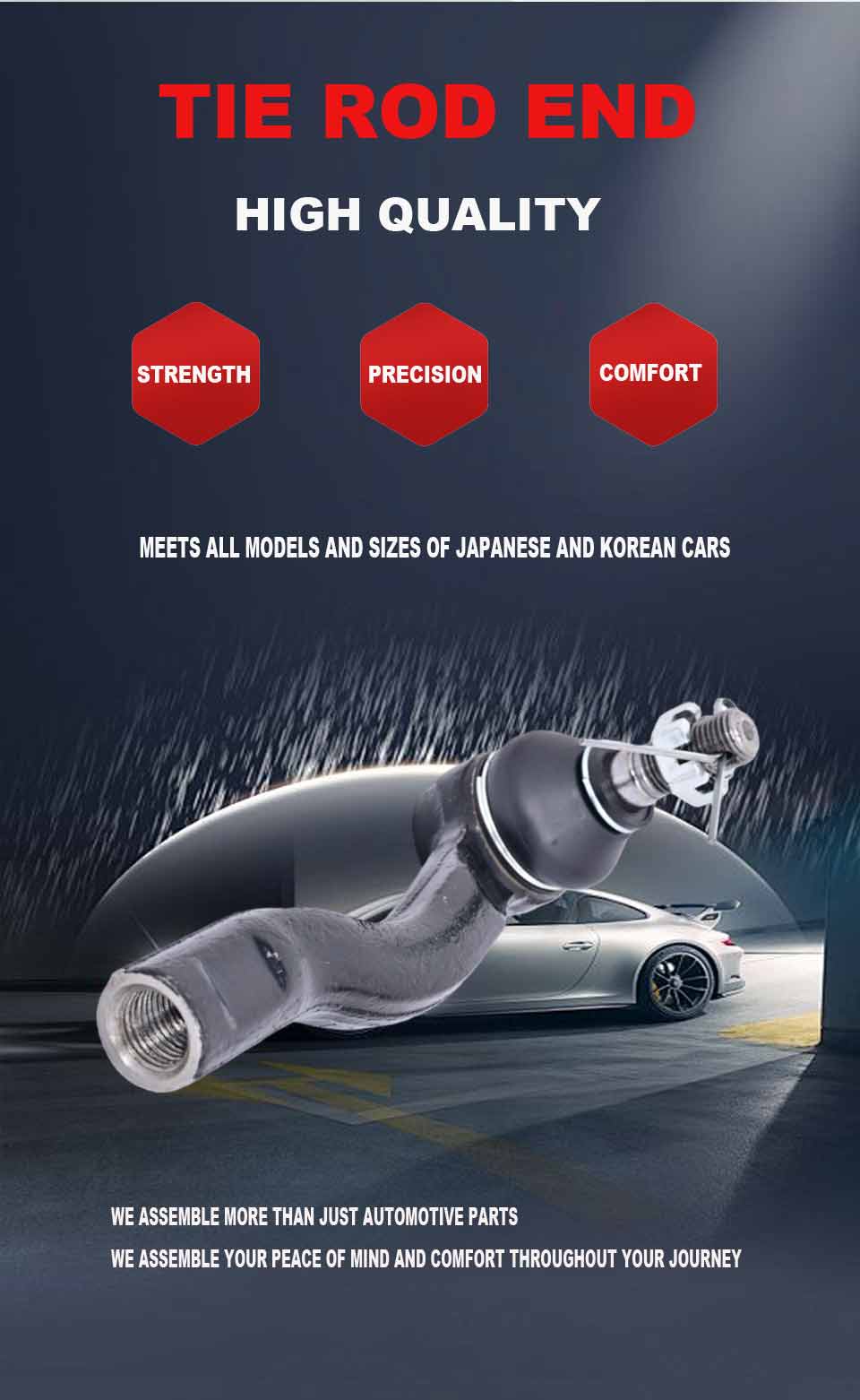 ODM/OEM/Wholesale/Zjctr/Tie Rod End/0K72A-32-240/CE0362/J482 pic 4