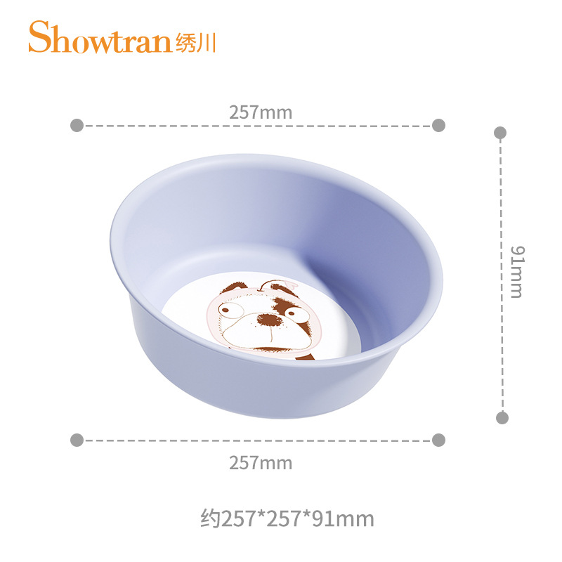 H231-ST0252小号加厚塑料盆家用洗脸洗脚洗菜多功能盆环保盆详情图8