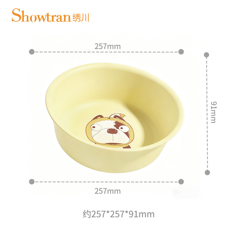 H231-ST0252小号加厚塑料盆家用洗脸洗脚洗菜多功能盆环保盆细节图