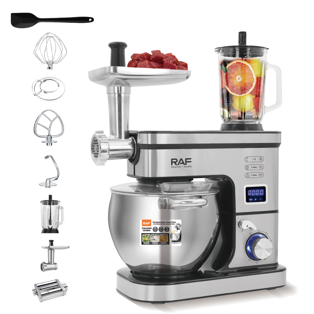 RAF European multi-functional chef machine, intelligent timed dough kneading, fully automatic dough mixer, household countertop blender Application Scenario