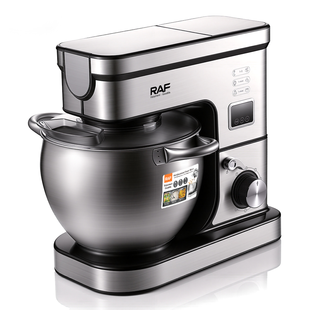 RAF European multi-functional chef machine, intelligent timed dough kneading, fully automatic dough mixer, household countertop blender pic 7