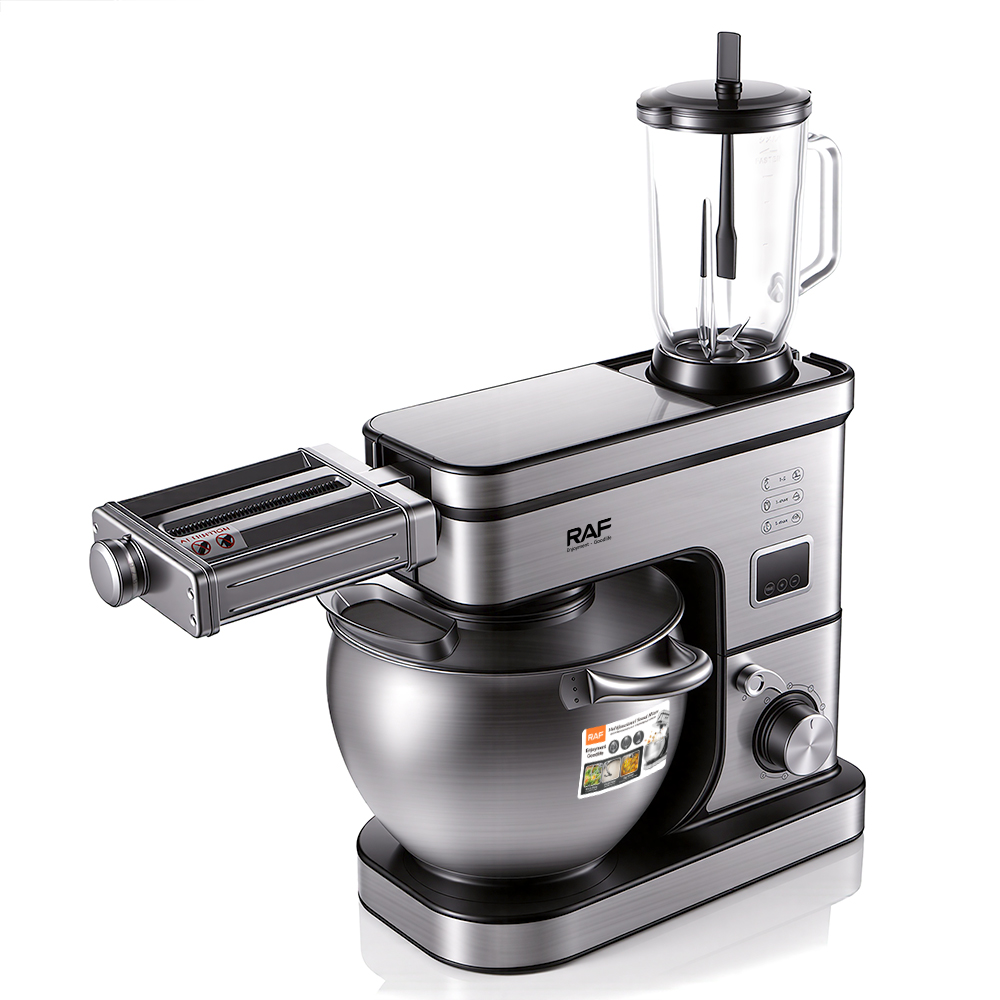 RAF European multi-functional chef machine, intelligent timed dough kneading, fully automatic dough mixer, household countertop blender pic 9