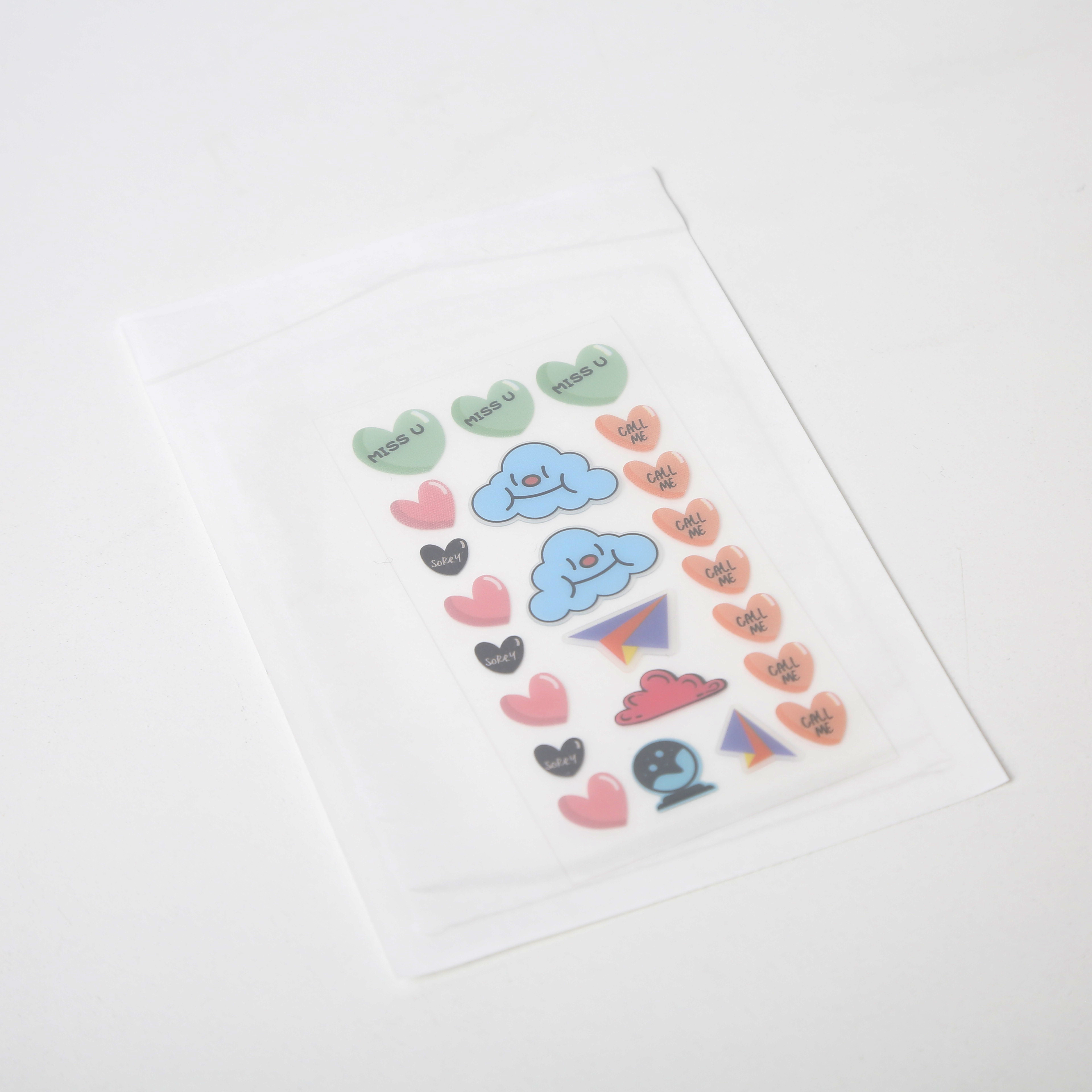 SAKITEYA Cross-border Export Facial Care for Girls - Cloud Paper Airplane Acne Patch 24 Capsules Salicylic Acid Soothing SA963 Application Scenario