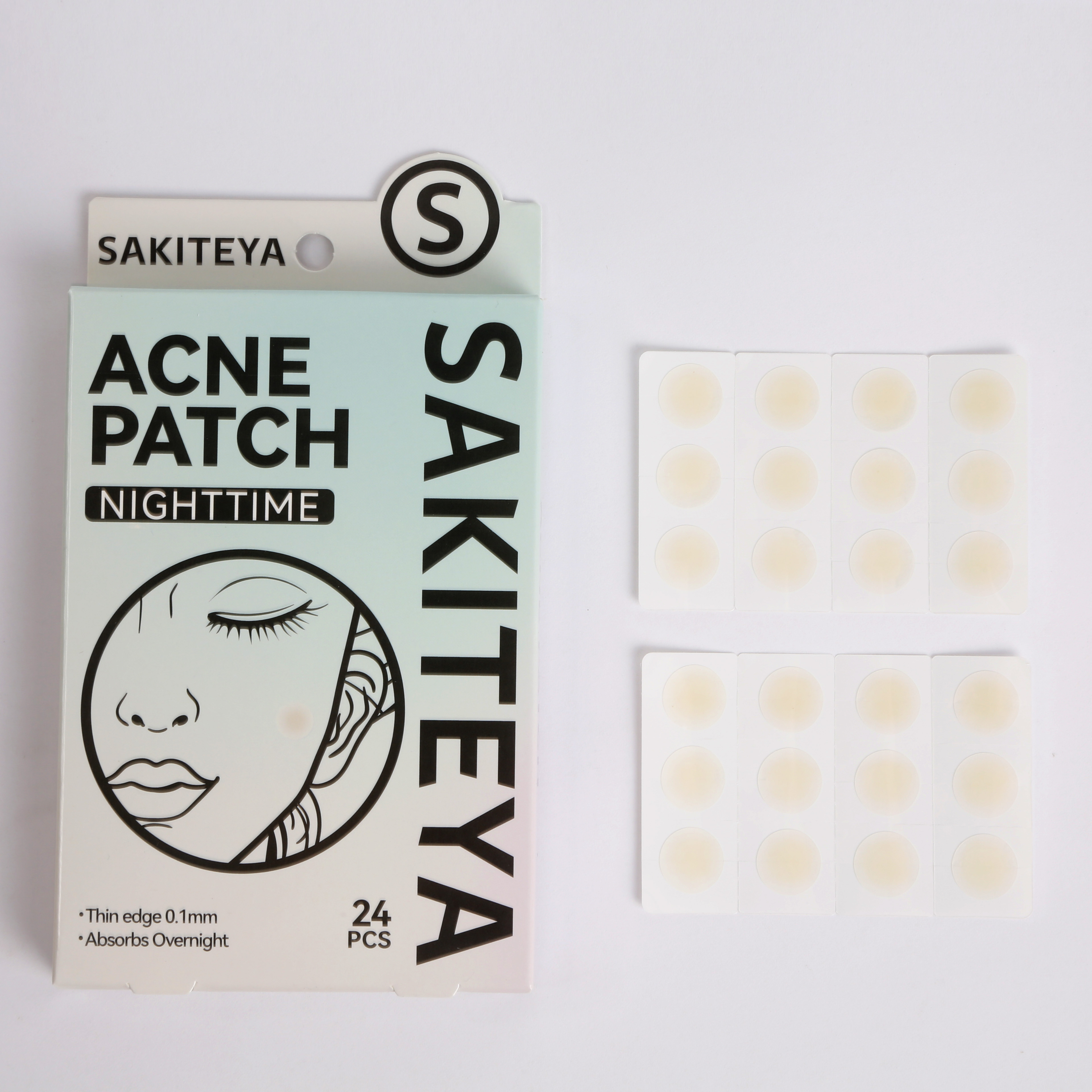 SAKITEYA Cross-border Export Facial Care 24 Capsules for Night Salicylic Acid Repair SA062 Item Picture