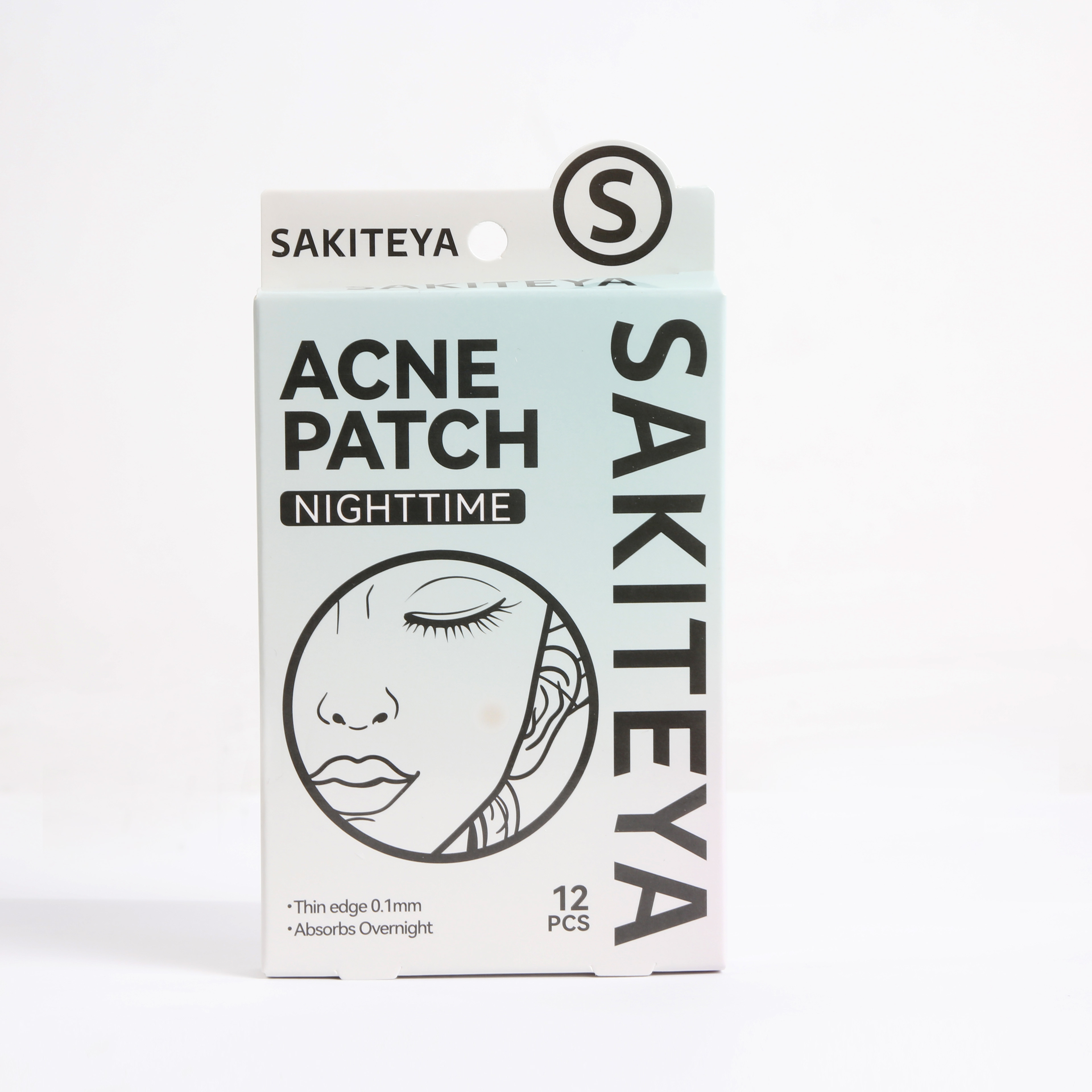 SAKITEYA Cross-border Export Facial Care 12 Capsules Edge Pressing Night Salicylic Acid Repair SA061