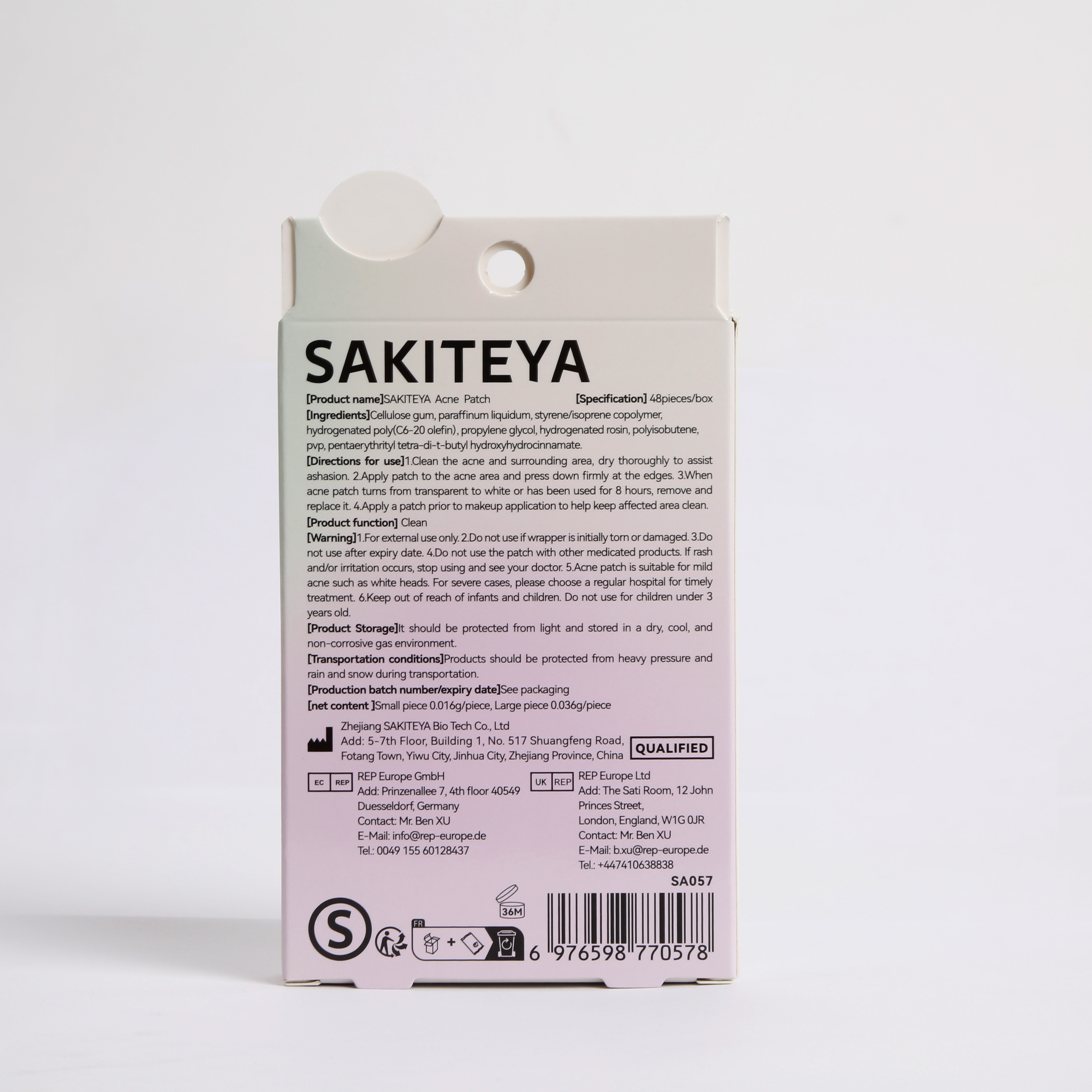 SAKITEYA Cross-border Export Facial Care 48 Capsules Ultra-thin Daily-use SA057 details Picture