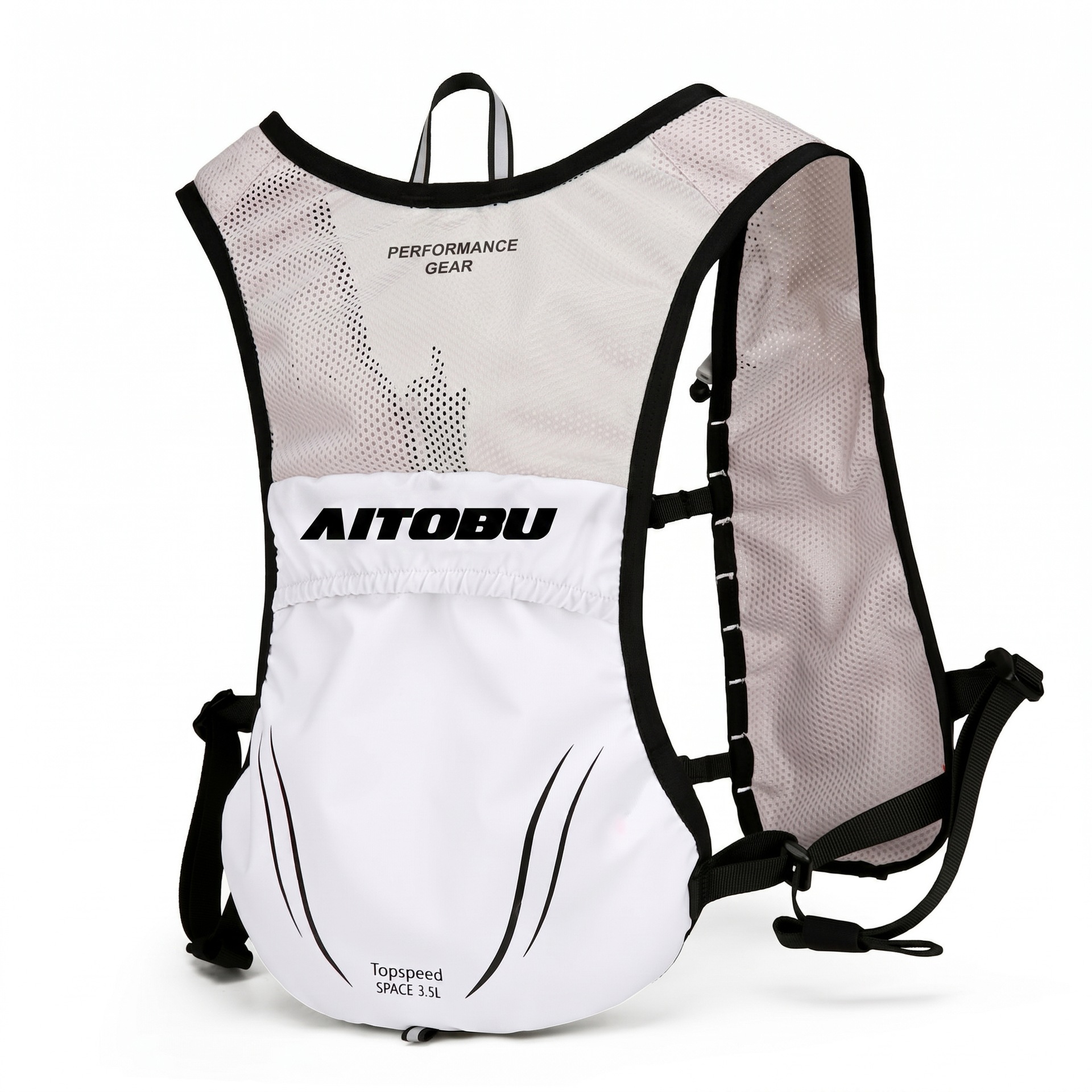 Off-road outdoor running backpack, light marathon off-road bag, water bag, cycling bag, sports vest, men's and women's vest bag Item Picture