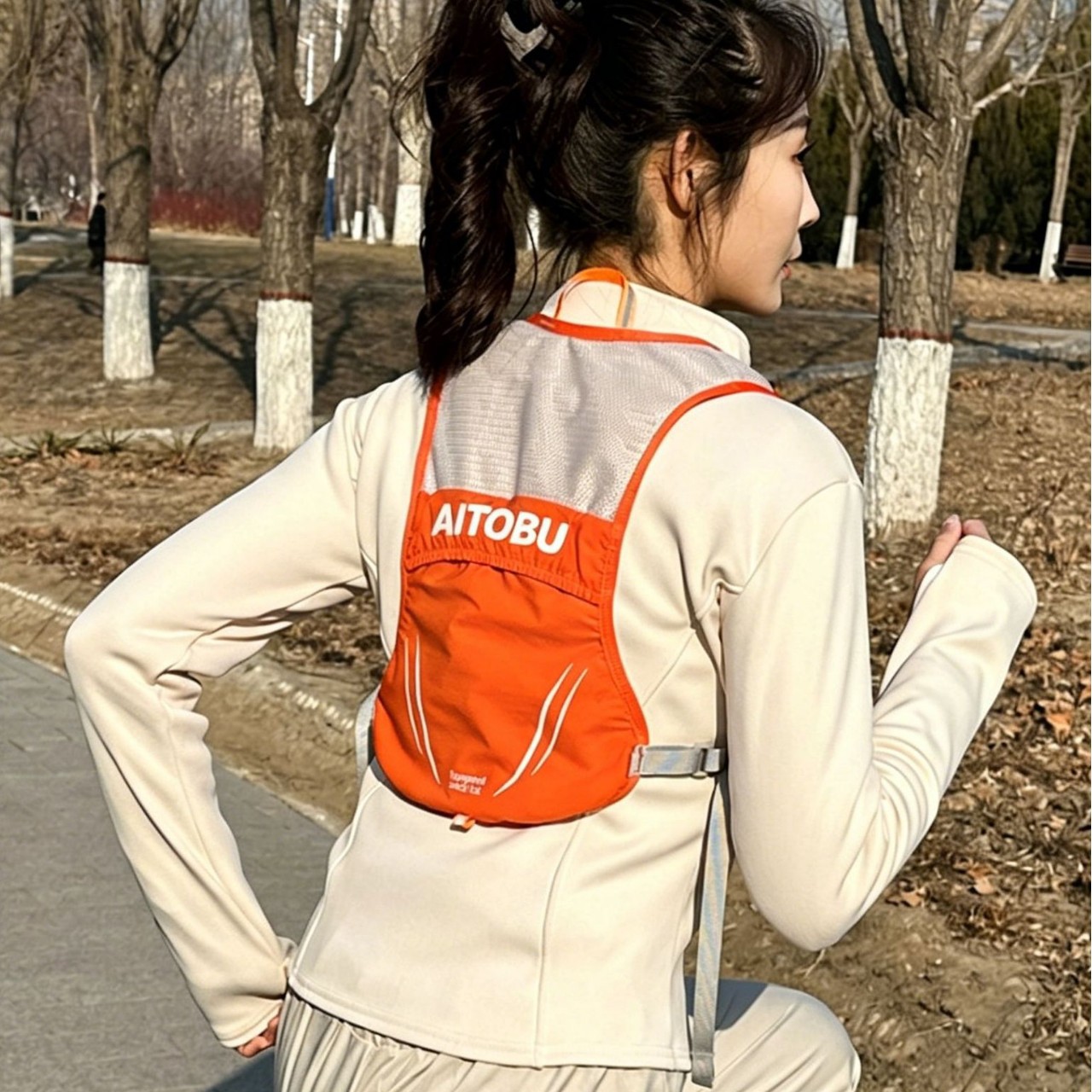 Off-road outdoor running backpack, light marathon off-road bag, water bag, cycling bag, sports vest, men's and women's vest bag Specification image