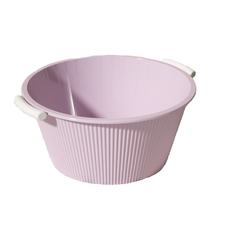 H231-ST3066 Extra-large double-ear washbasin, thickened plastic basin, large basin for washing feet and clothes, small basin detail image 6