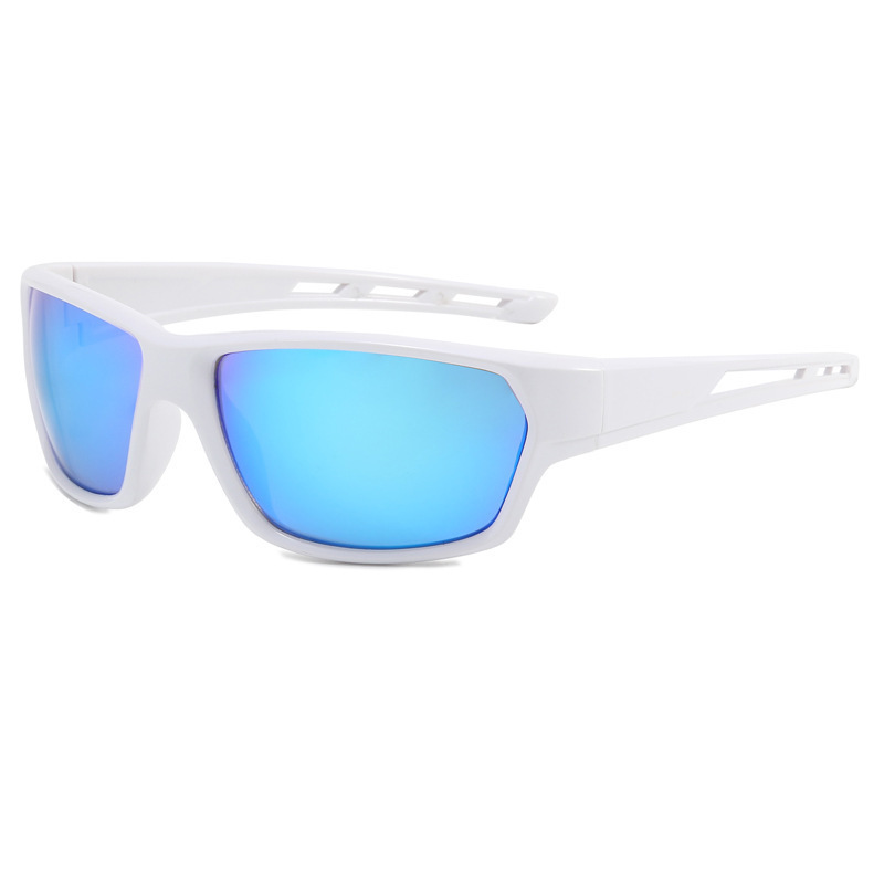 Cross border gafas de sol espejo calado piernas gafas de ciclismo pesca moto conducción gafas al aire libre en stock detail image 8