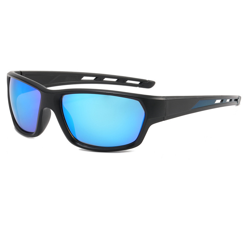 Cross border gafas de sol espejo calado piernas gafas de ciclismo pesca moto conducción gafas al aire libre en stock detail image 5
