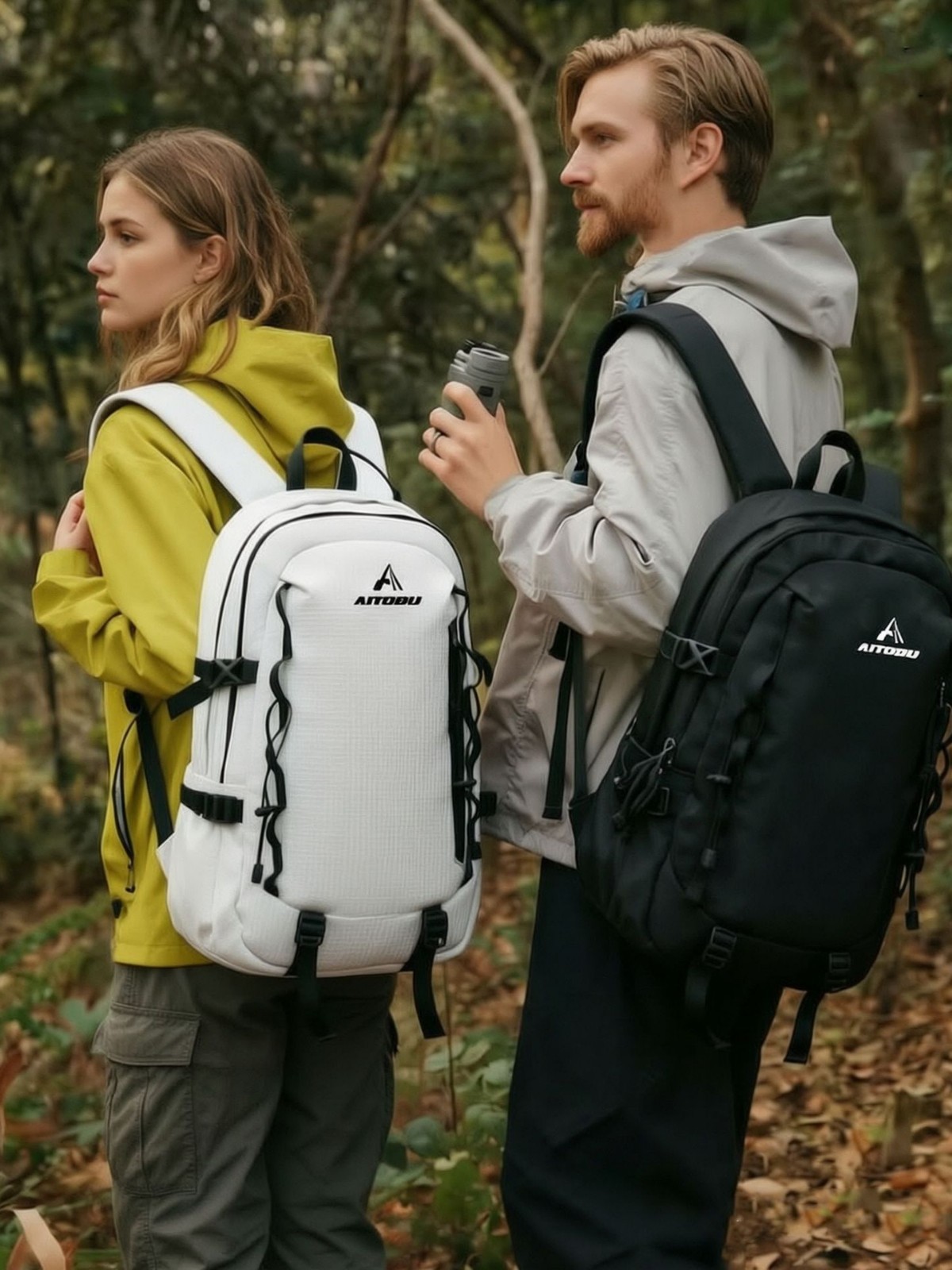 Lightweight and large-capacity outdoor hiking bag, 600g waterproof hiking backpack, cycling and commuting Specification image