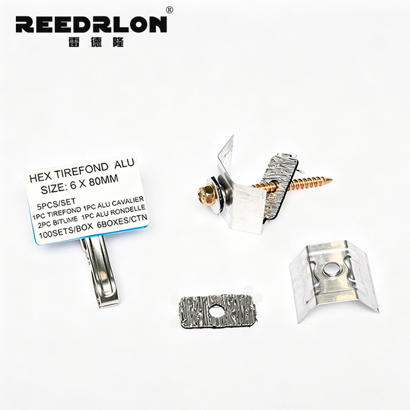 REEDRLON hexagonal/flat Angle saddle pad combination iron nail roof color steel tile waterproof fixing nail pic 3
