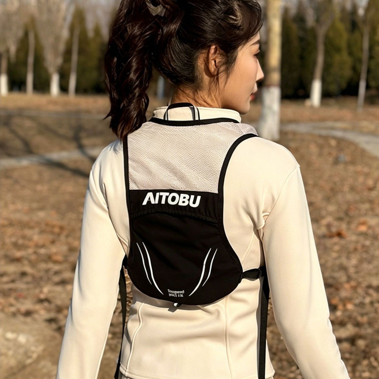Off-road outdoor running backpack, light marathon off-road bag, water bag, cycling bag, sports vest, men's and women's vest bag Application Scenario