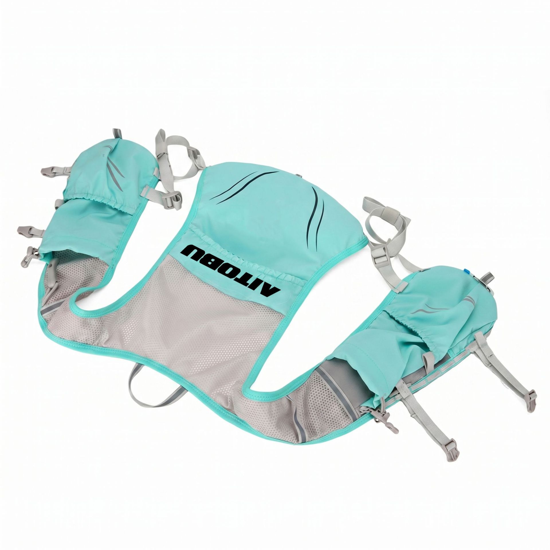 Off-road outdoor running backpack, light marathon off-road bag, water bag, cycling bag, sports vest, men's and women's vest bag details Picture
