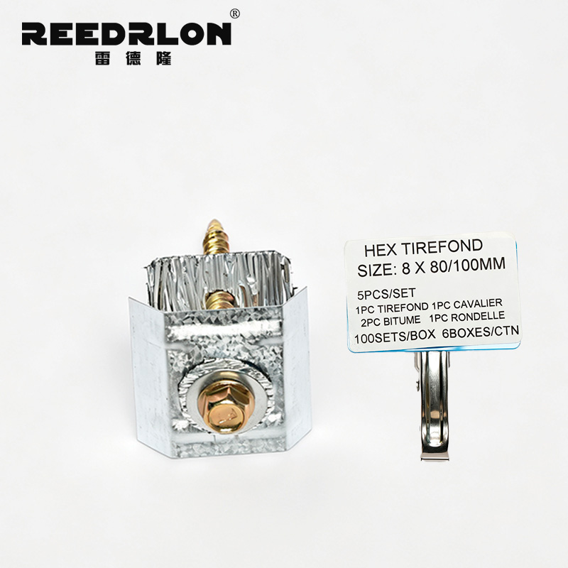REEDRLON hexagonal/flat Angle saddle pad combination iron nail roof color steel tile waterproof fixing nail pic 10