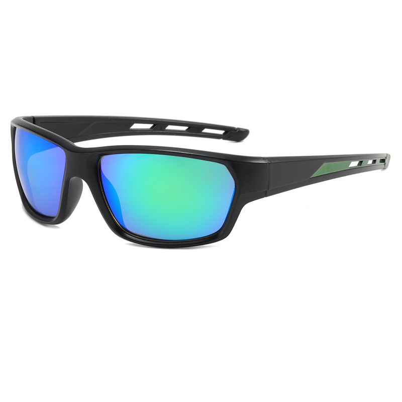 Cross border gafas de sol espejo calado piernas gafas de ciclismo pesca moto conducción gafas al aire libre en stock detail image 6