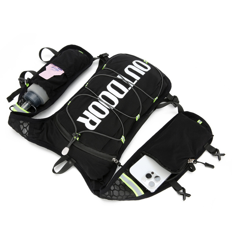 Cross-border water bag backpack package, cross-country running bag, cycling bag, outdoor marathon backpack, lightweight water bag details Picture