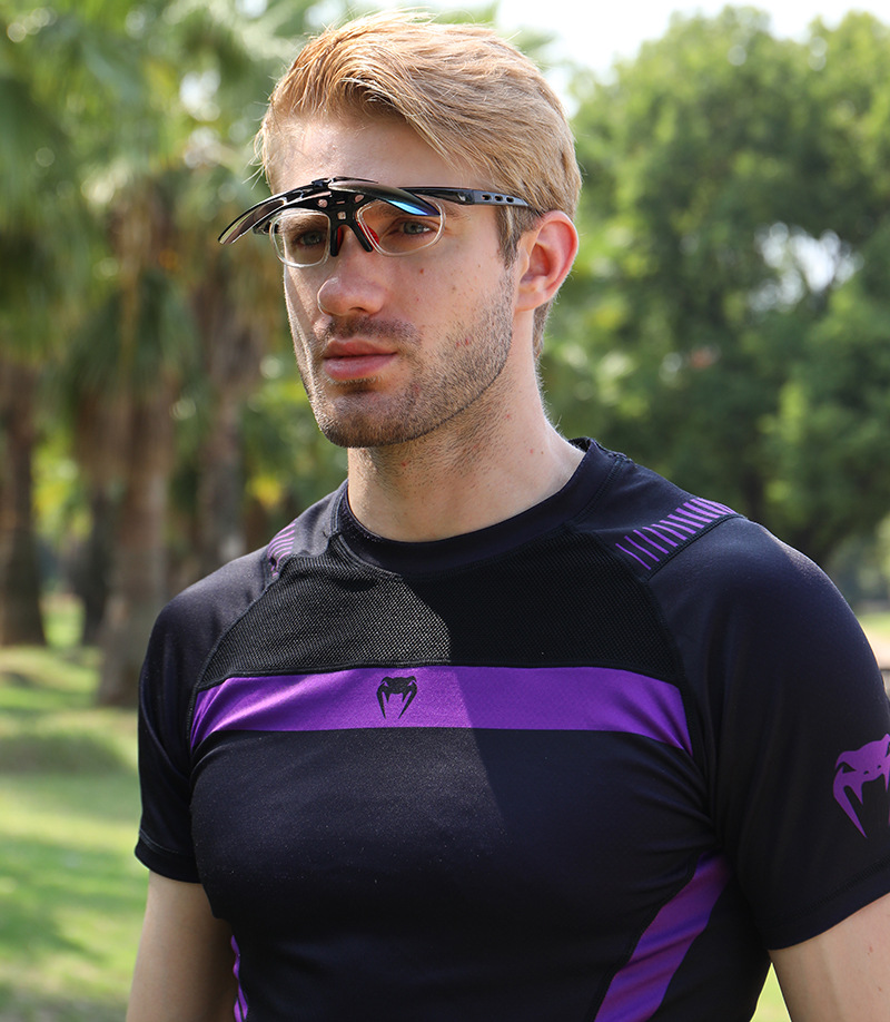 Cycling goggles sunglasses all-in-one sports sunglasses outdoor windproof and UV-proof cycling goggles in multiple colors detail image 4