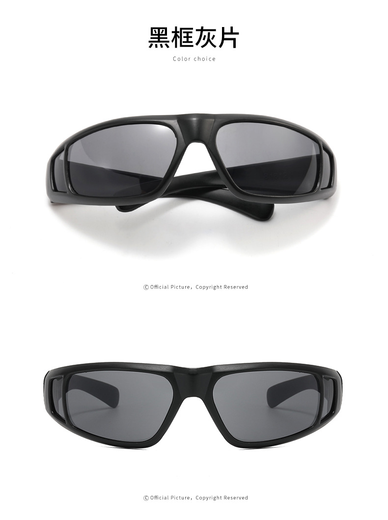 Cycling goggles sunglasses full-frame physical wind guide cycling windproof goggles outdoor sand-proof and UV-proof sports goggles detail image 8