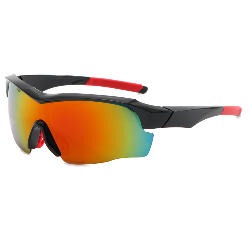 Deportes al aire libre gafas de sol gafas de sol bicicleta de montaña bicicleta de carretera gafas de paseo color dazzle chapado gafas de sol Item Picture