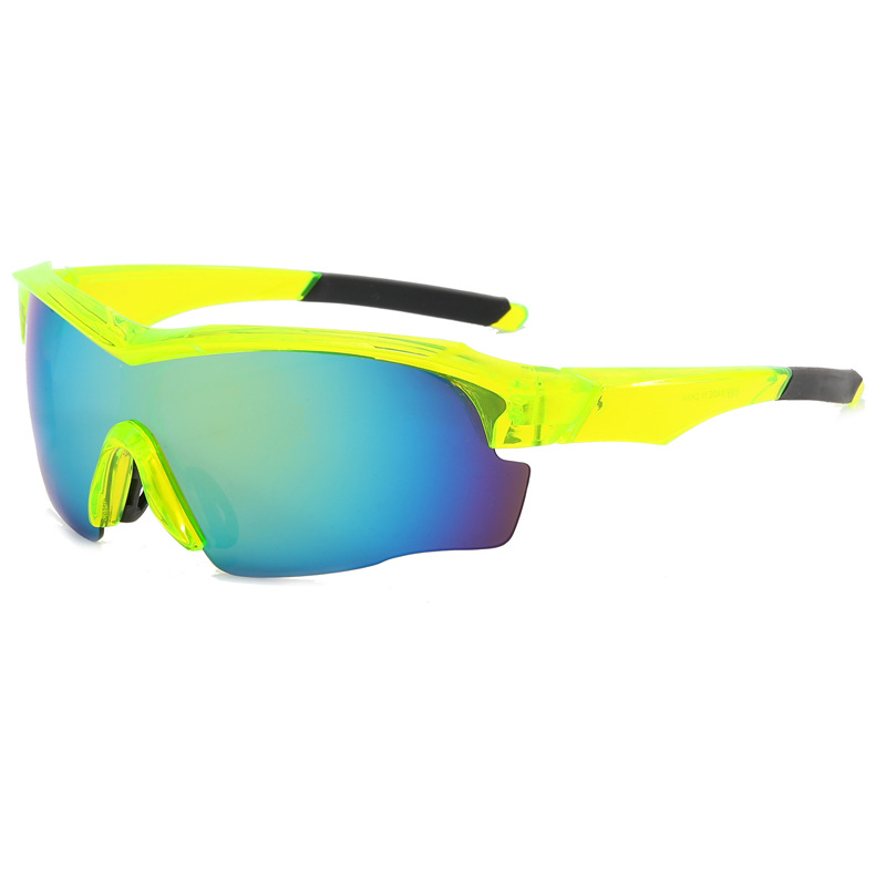 Deportes al aire libre gafas de sol gafas de sol bicicleta de montaña bicicleta de carretera gafas de paseo color dazzle chapado gafas de sol Application Scenario