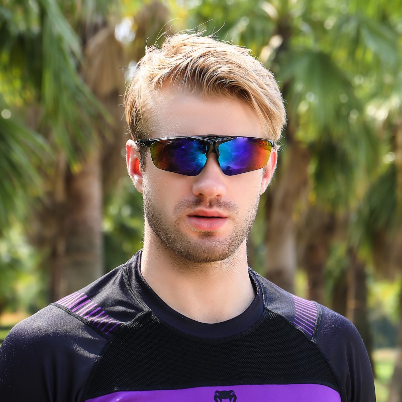 Cycling goggles sunglasses all-in-one sports sunglasses outdoor windproof and UV-proof cycling goggles in multiple colors