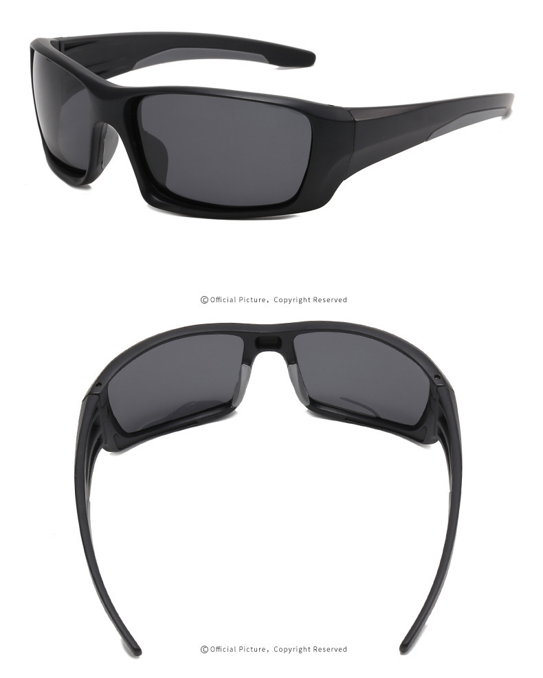 Nuevo deporte profesional dazzle color a prueba de viento ciclismo gafas protectores de la vista gafas de sol transfronterizo al aire libre correr gafas de sol polarizadas maré detail image 11
