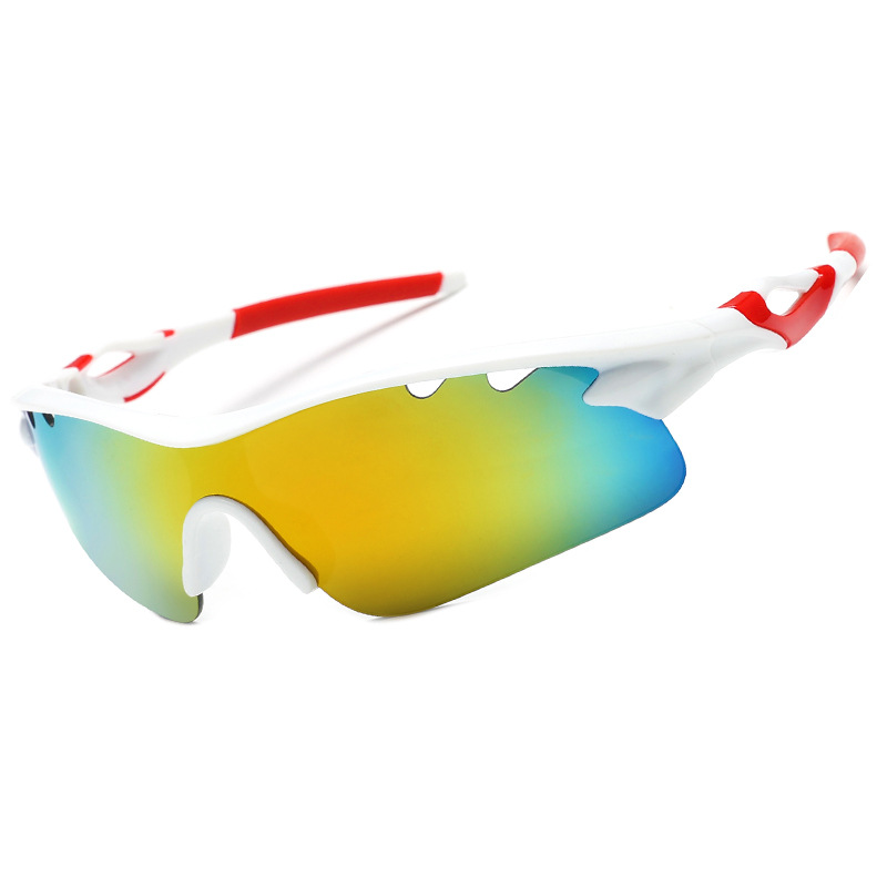 Wholesale of new sunglasses: Men's outdoor sports windproof sunglasses and women's high-end UV-resistant cycling glasses Specification image