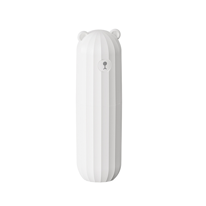 T54-F-9383-1 Bear Tableware Storage Box, Travel and Business Trip Toothbrush Cup, Portable Toothbrush Box, Toothbrush Bucket Item Picture