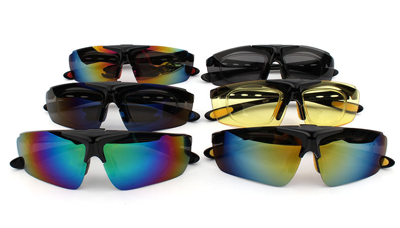 Cycling goggles sunglasses all-in-one sports sunglasses outdoor windproof and UV-proof cycling goggles in multiple colors detail image 8