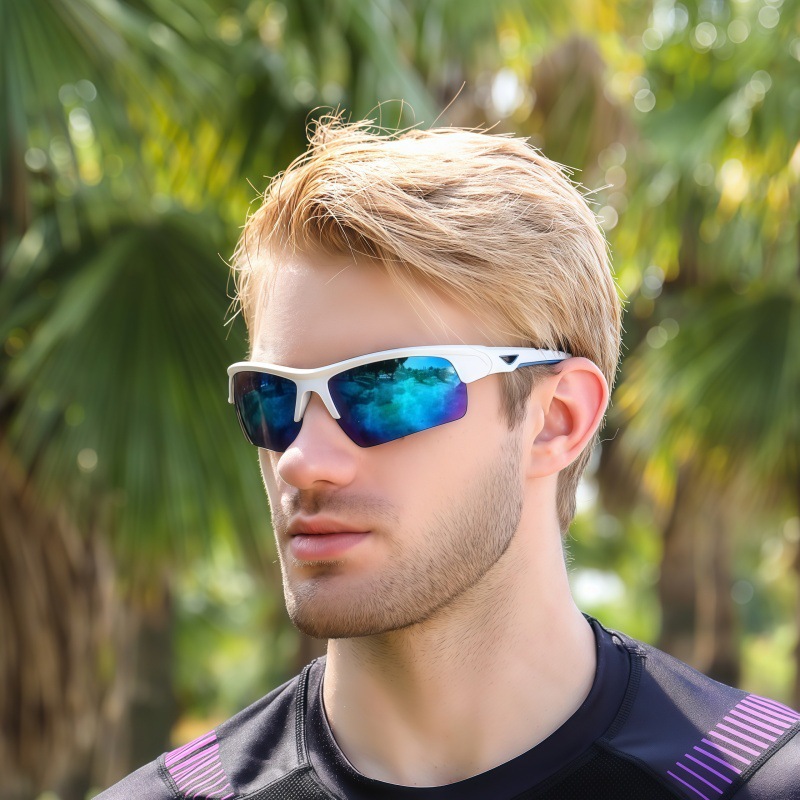 Outdoor sports cycling sunglasses sunglasses mountain bike road bike cycling glasses, colorful coated sunglasses wholesale