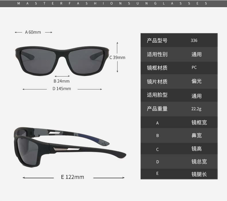 Deportes ciclismo gafas de sol polarizadas dazzler lentes al aire libre escalada pesca windproof ciclismo gafas sunglasses detail image 5