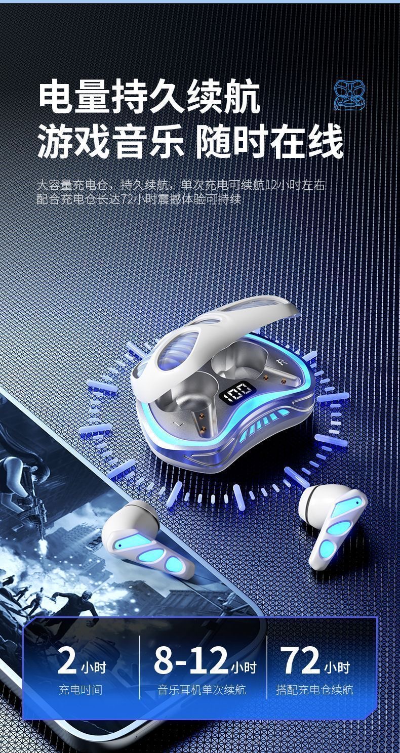 The new motorcycle rider helmet wireless Bluetooth headphones offer seamless in-ear experience, ultra-long noise-cancelling, long battery life, and high-quality audio for gaming pic 10