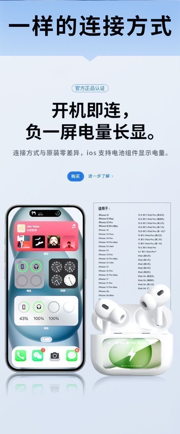 This wireless Bluetooth headset is multi-functional, long-lasting, ANC noise-cancelling, and compatible with both Android and Apple devices pic 5