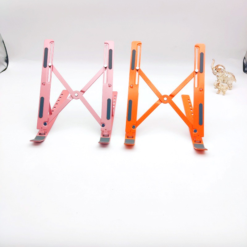 HZ-777 Single X Computer Stand, Desktop Stand, Desktop Phone Stand, Iron Folding Desktop Phone Stand, Metal Rotatable phone stand, IPAD Tablet desktop Phone Stand, Lazy person's stand details Picture