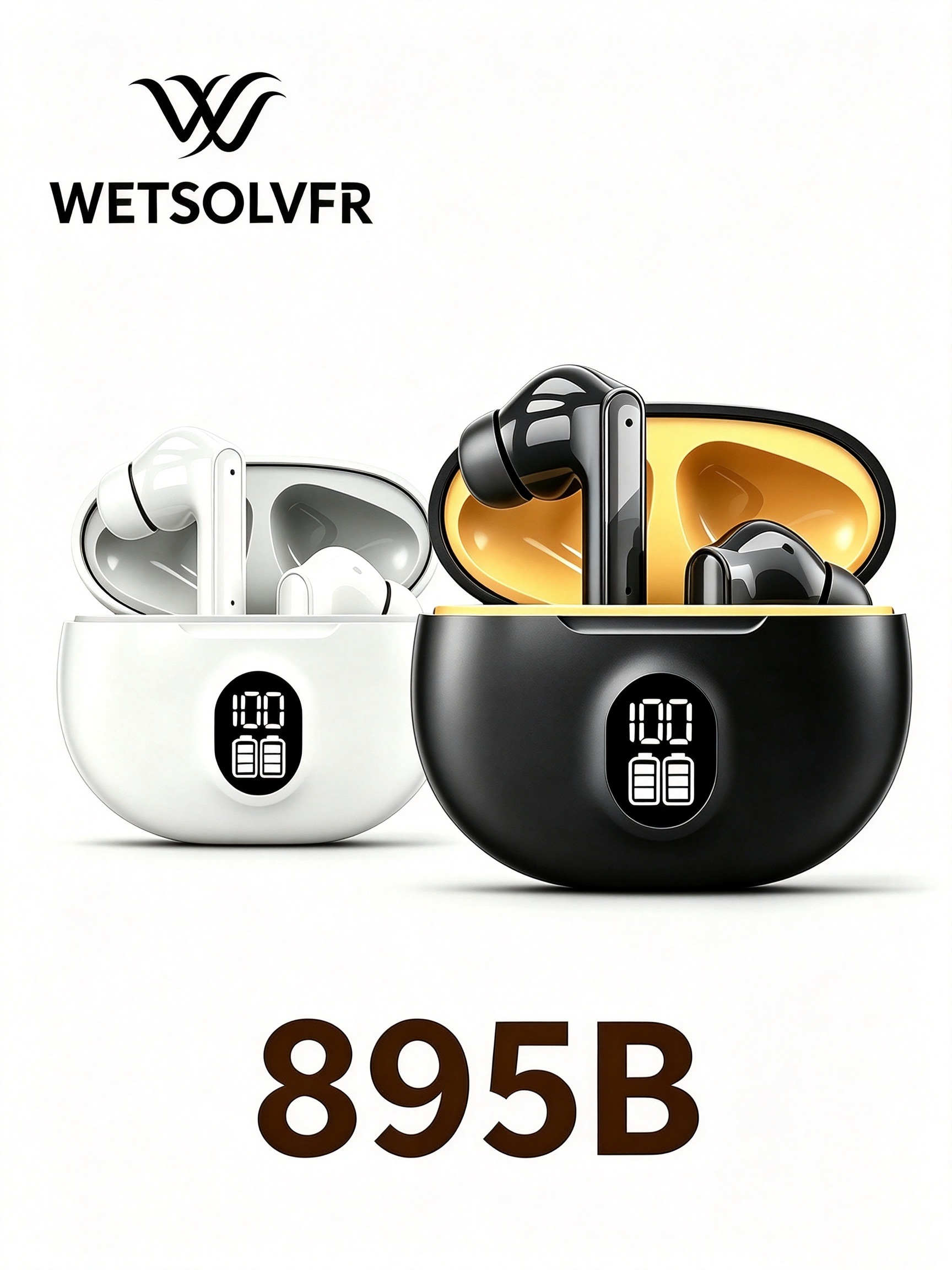 High-appearance-level wireless in-ear Bluetooth headphones, intelligent noise cancellation, touch operation, high-definition calls, and ultra-long battery life are essential