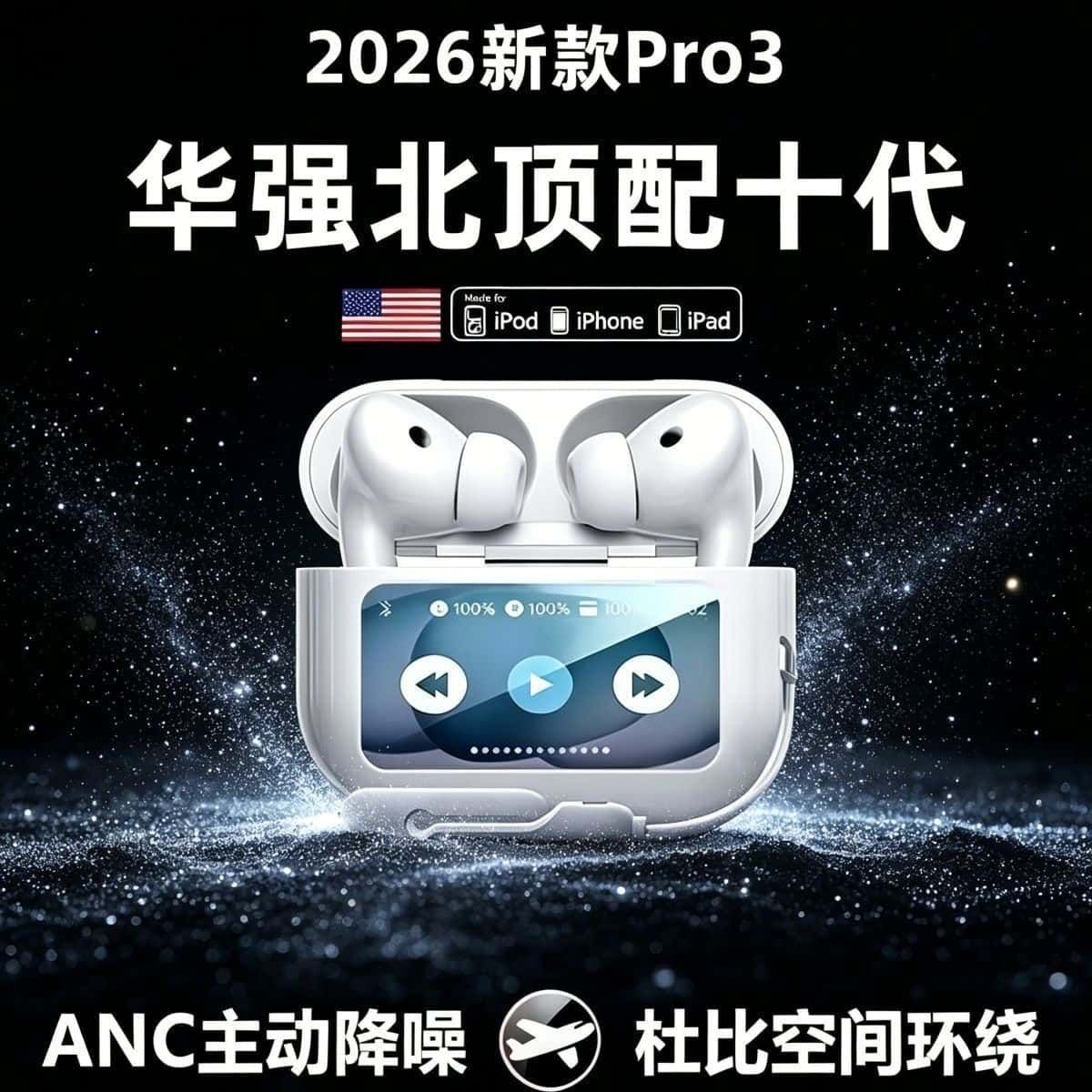 The new A11PRO wireless Bluetooth headphones are an in-ear sports phone with high-quality sound pic 3